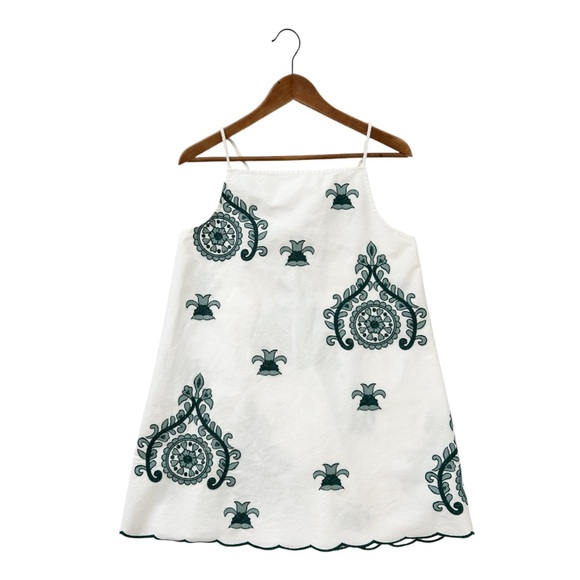 Zara Embroidered Mini Dress - Picture 7 of 16